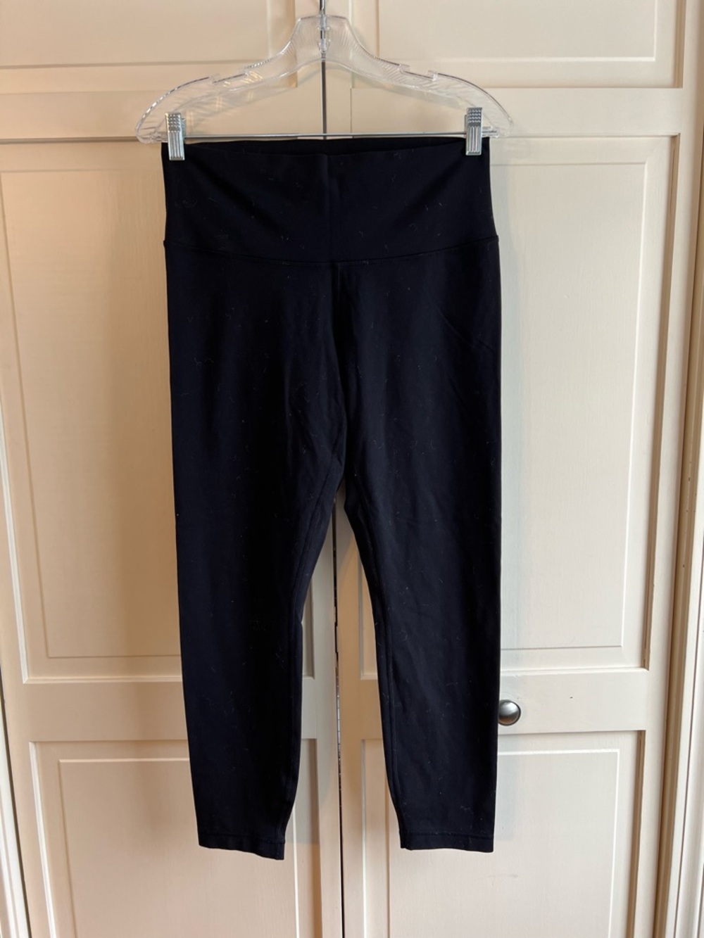 lululemon athletica Wunder Under Black High-Waist luon Leggings size 10